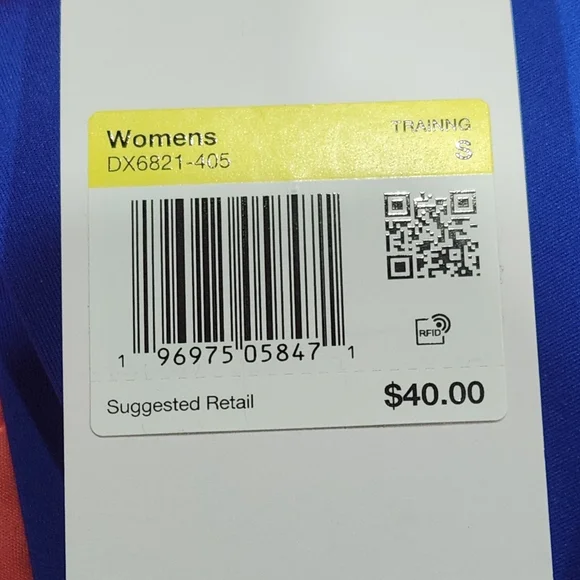 Nike Women's Royal Blue Sports Bra - Picture 6 of 6